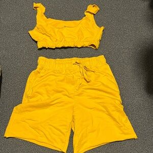 Tropic of C sweat set size M bottom and L top